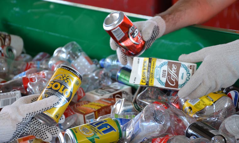 bottle, can & scrap recycling services Adelaide